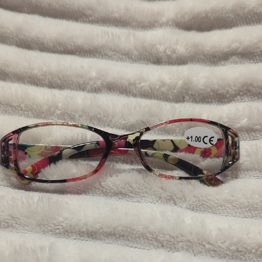 Floral Pattern Reading Glasses